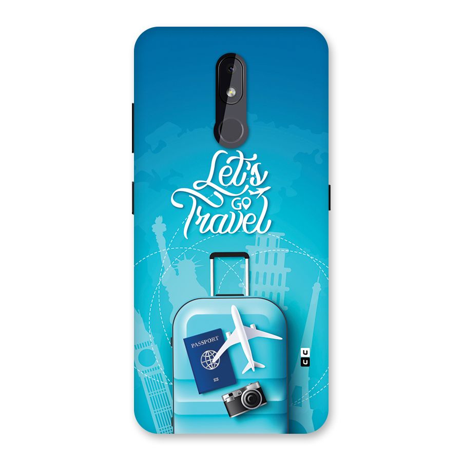 Awesome Travel Bag Back Case for Nokia 3.2