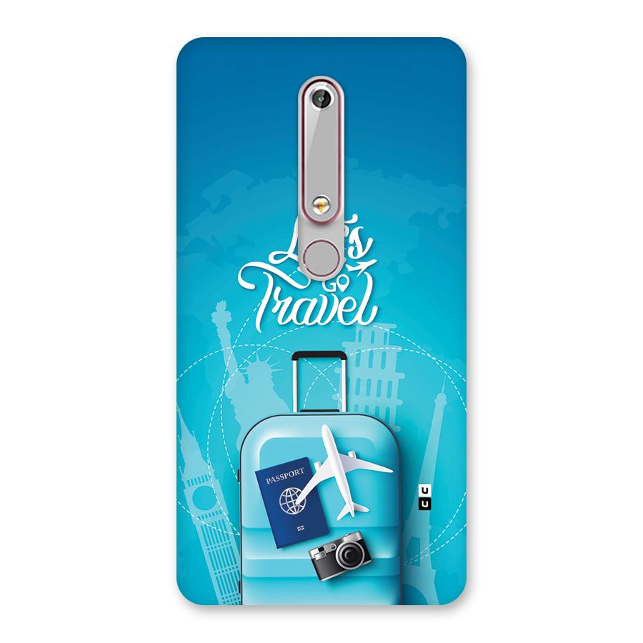 Awesome Travel Bag Back Case for Nokia 6.1