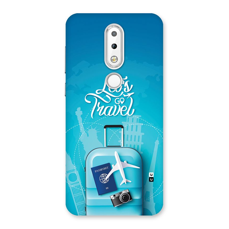 Awesome Travel Bag Back Case for Nokia 6.1 Plus