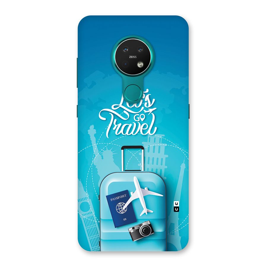 Awesome Travel Bag Back Case for Nokia 7.2