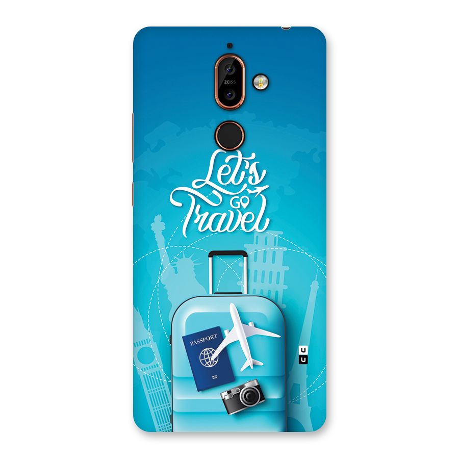 Awesome Travel Bag Back Case for Nokia 7 Plus