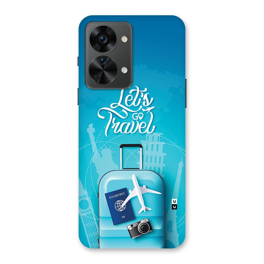 Awesome Travel Bag Back Case for OnePlus Nord 2T