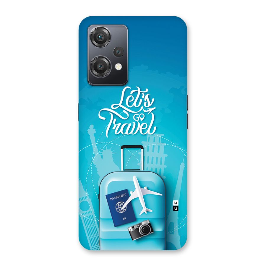 Awesome Travel Bag Back Case for OnePlus Nord CE 2 Lite 5G