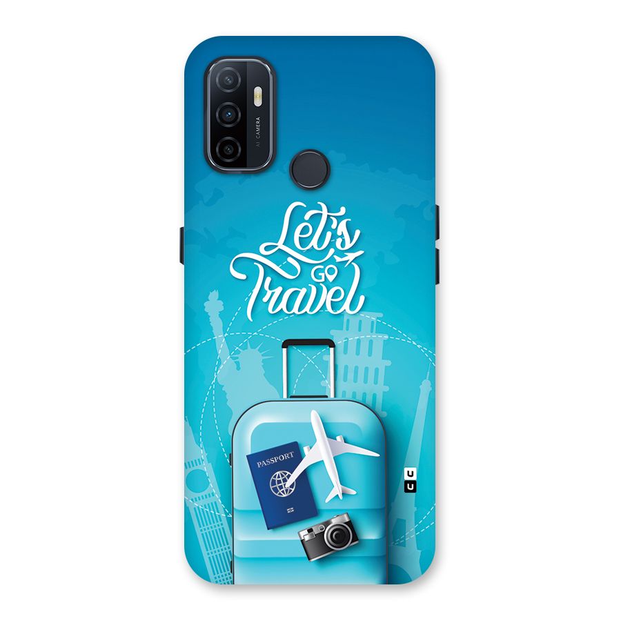 Awesome Travel Bag Back Case for Oppo A33 (2020)