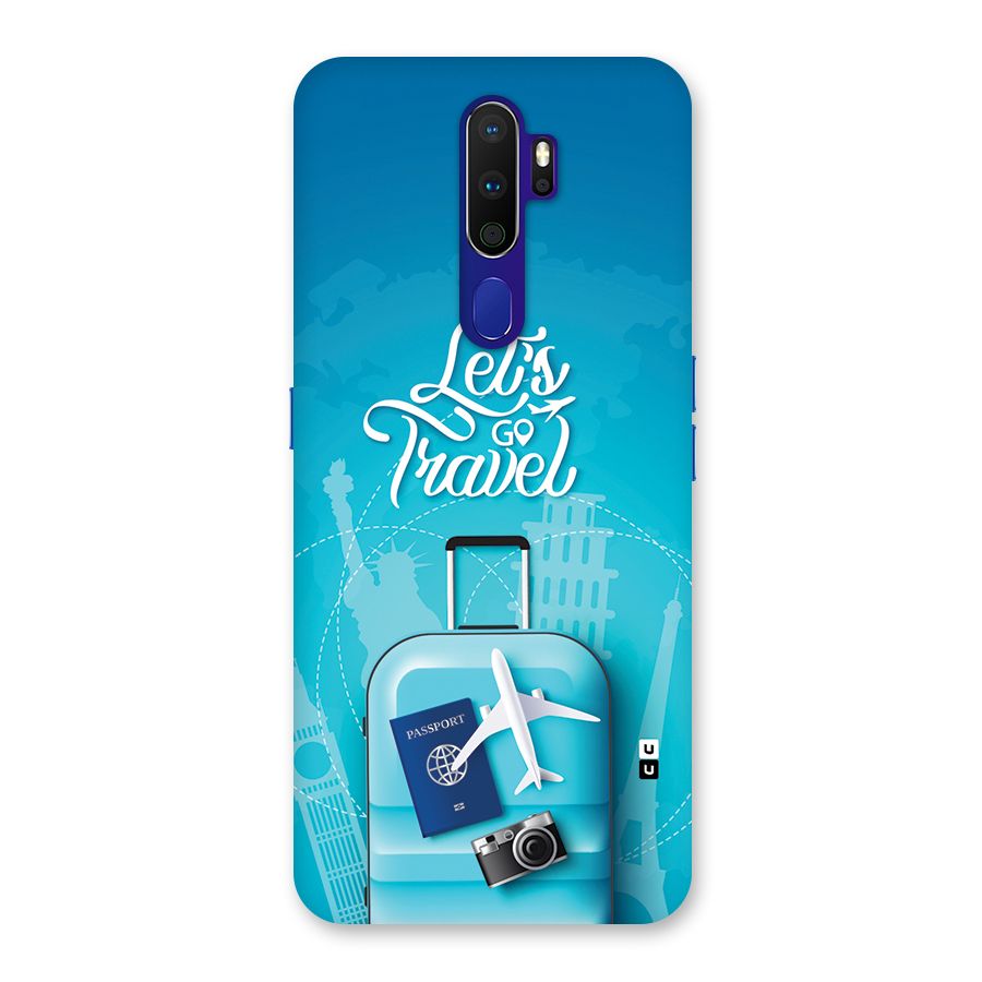 Awesome Travel Bag Back Case for Oppo A9 (2020)