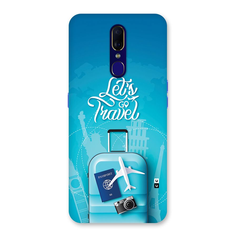 Awesome Travel Bag Back Case for Oppo F11