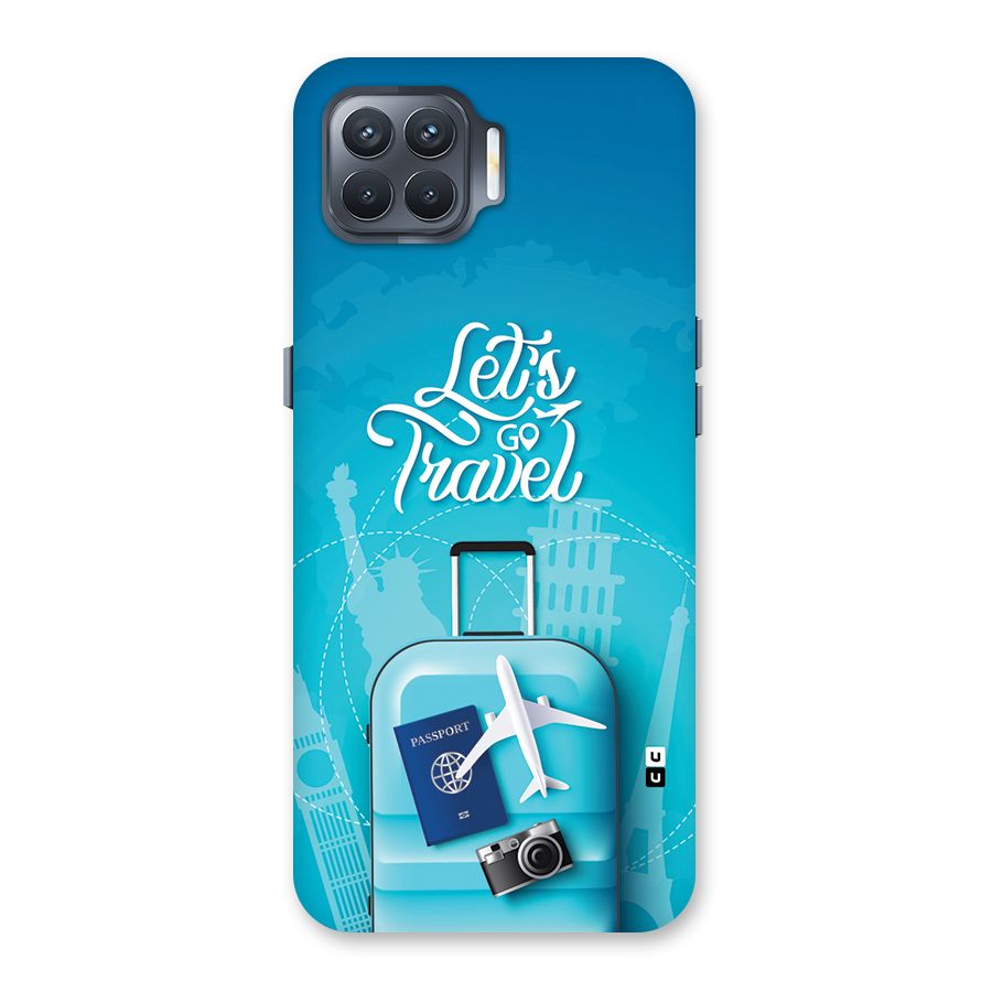 Awesome Travel Bag Back Case for Oppo F17 Pro