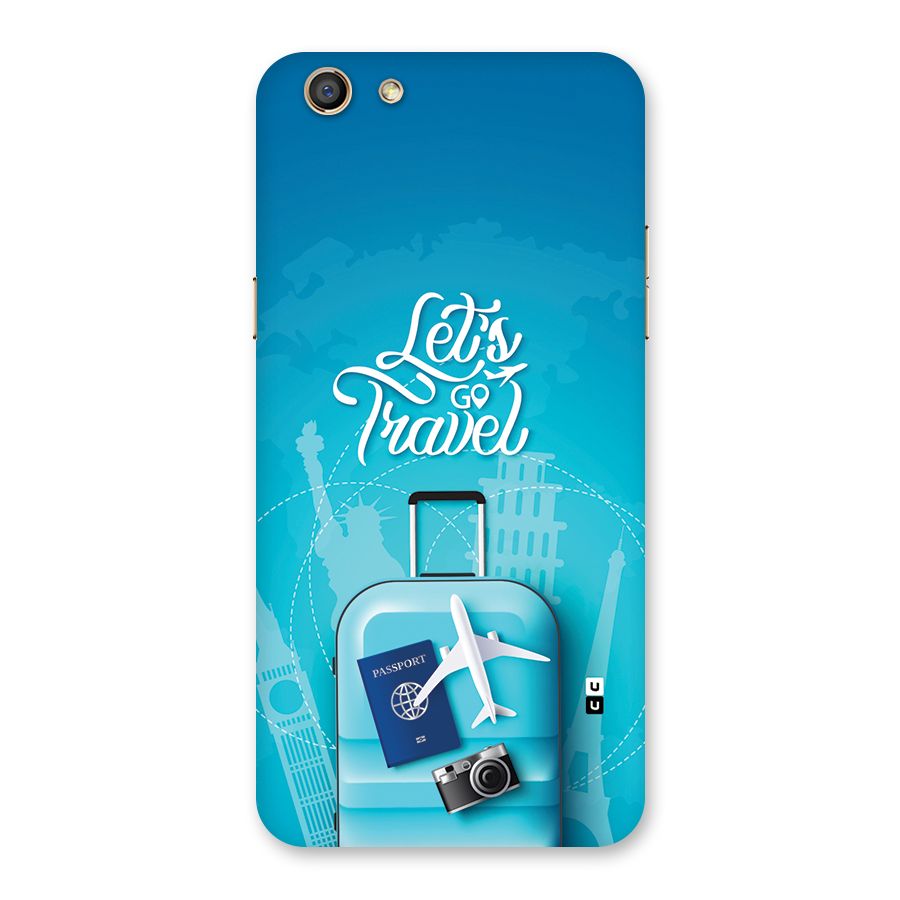 Awesome Travel Bag Back Case for Oppo F3