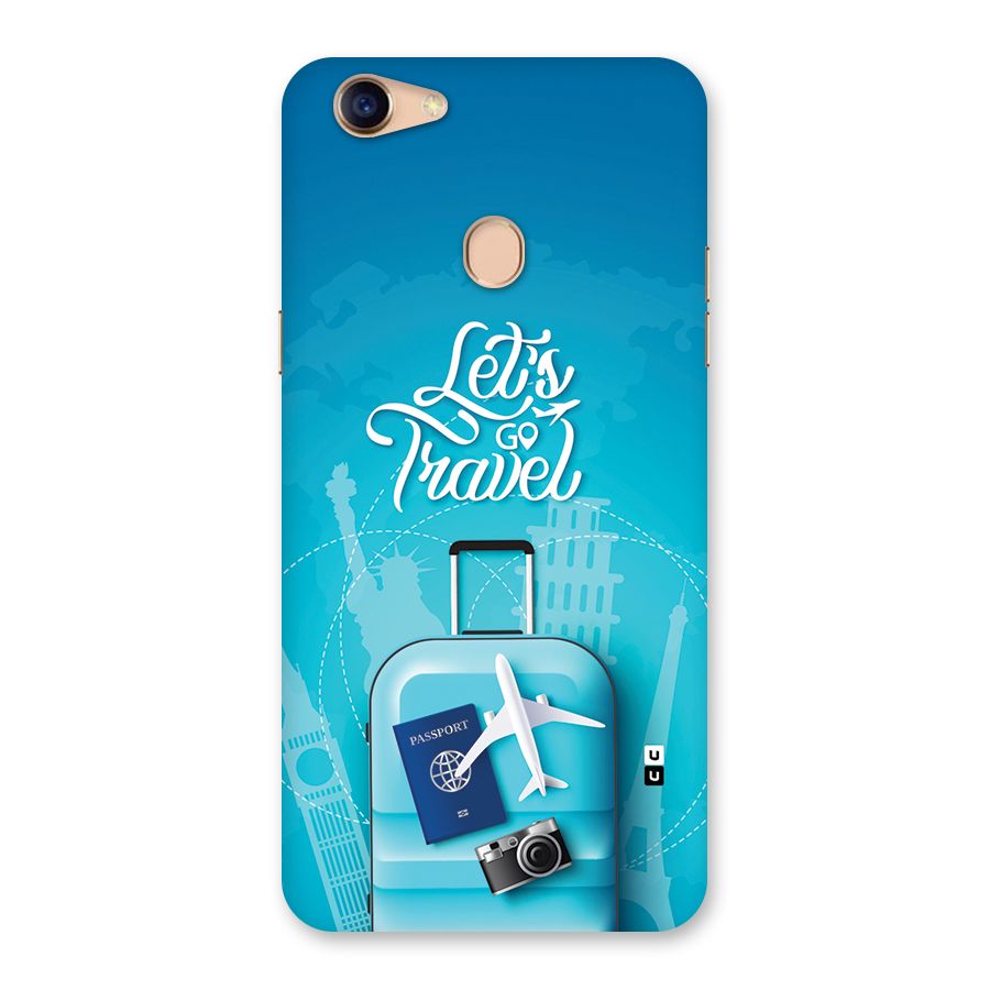 Awesome Travel Bag Back Case for Oppo F5