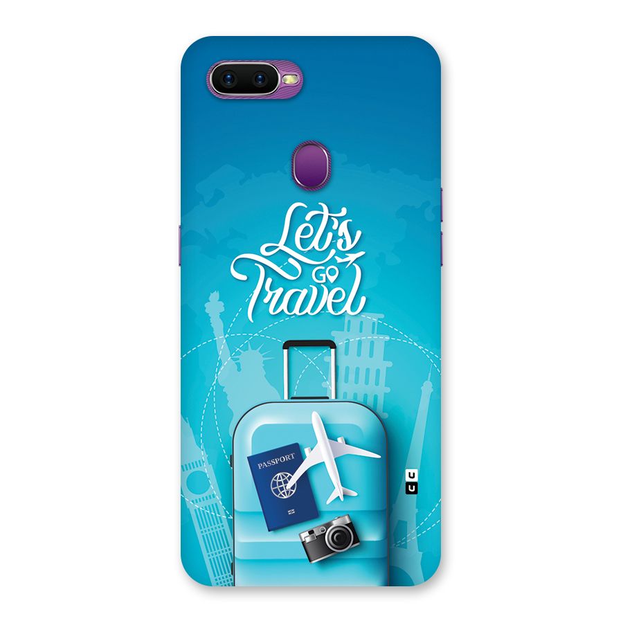 Awesome Travel Bag Back Case for Oppo F9
