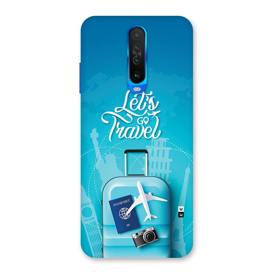 Awesome Travel Bag Back Case for Poco X2