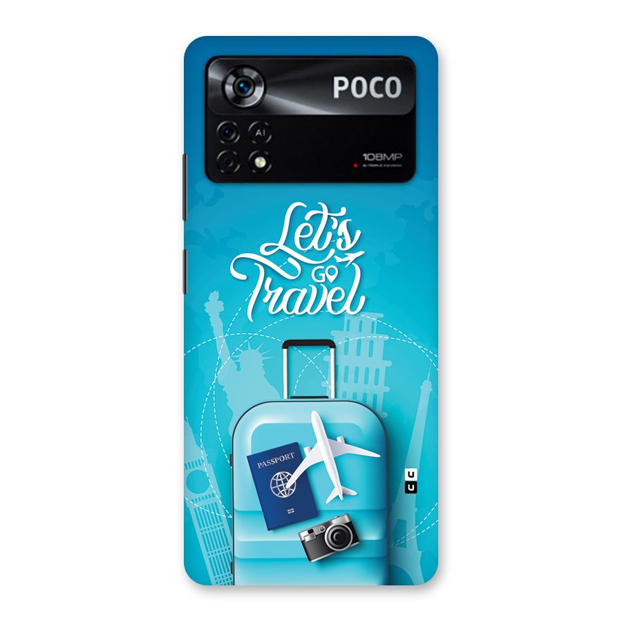 Awesome Travel Bag Back Case for Poco X4 Pro 5G