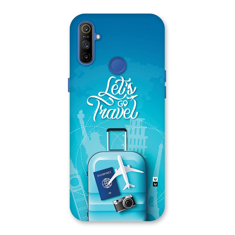Awesome Travel Bag Back Case for Realme Narzo 10A