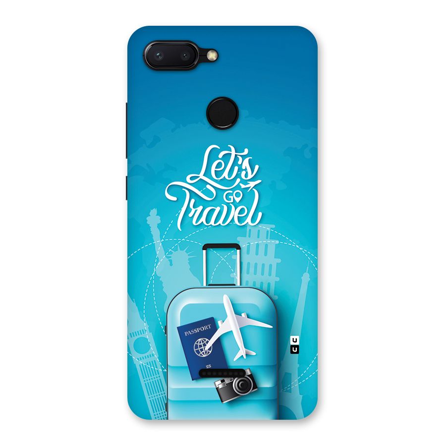 Awesome Travel Bag Back Case for Redmi 6