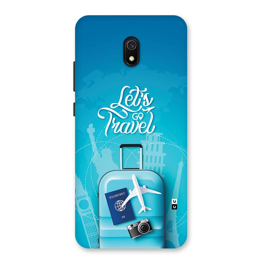 Awesome Travel Bag Back Case for Redmi 8A