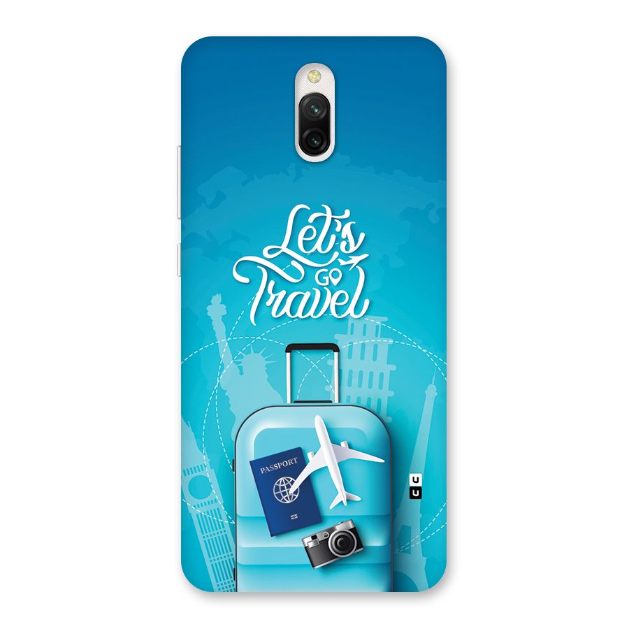 Awesome Travel Bag Back Case for Redmi 8A Dual