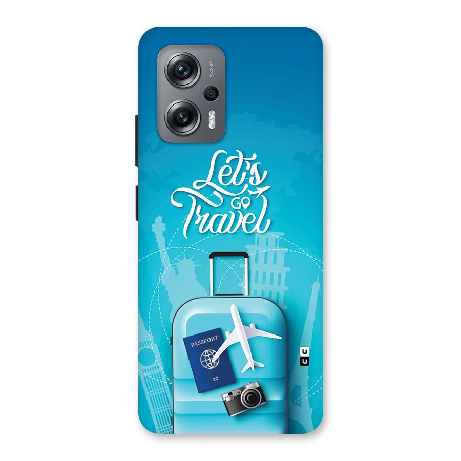 Awesome Travel Bag Back Case for Redmi K50i