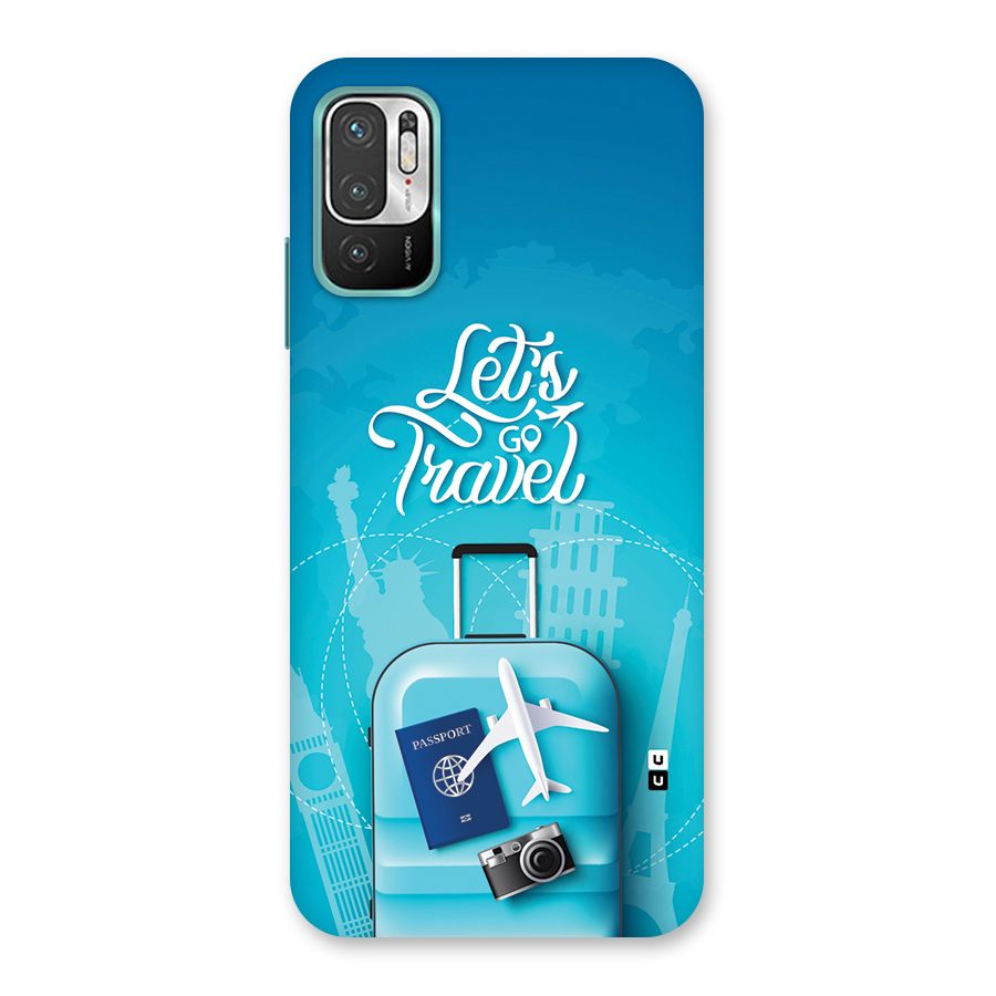 Awesome Travel Bag Back Case for Redmi Note 10T 5G