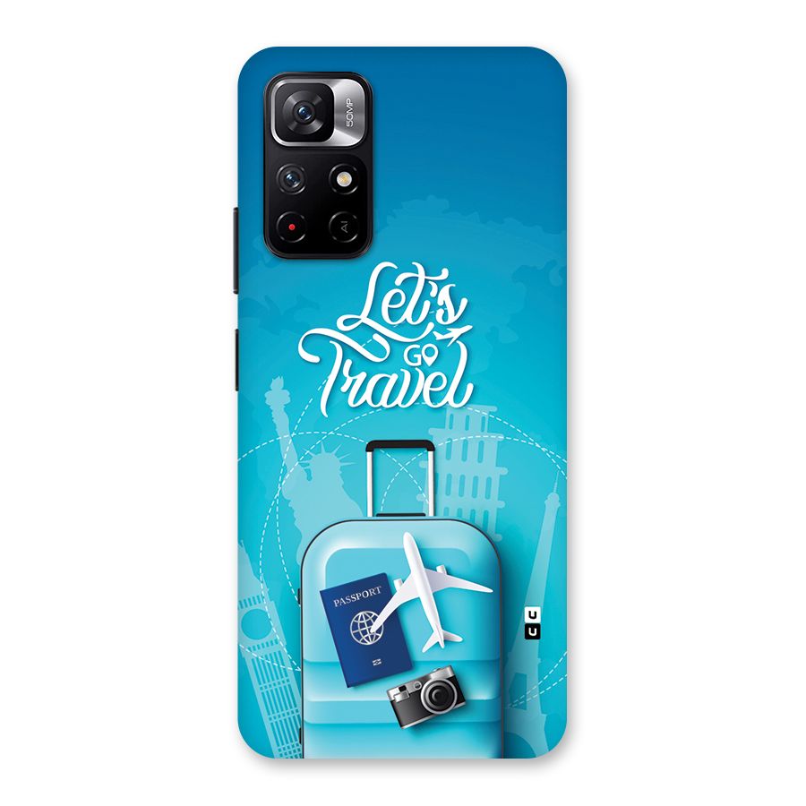 Awesome Travel Bag Back Case for Redmi Note 11T 5G