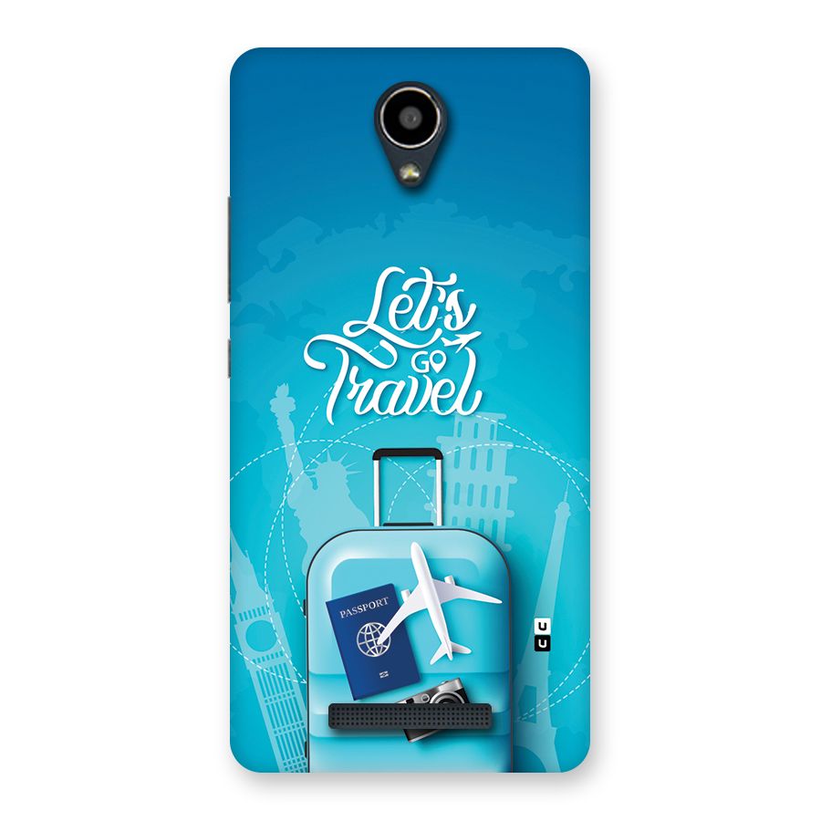 Awesome Travel Bag Back Case for Redmi Note 2