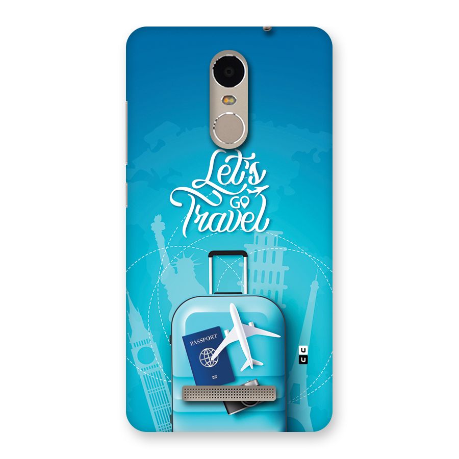 Awesome Travel Bag Back Case for Redmi Note 3