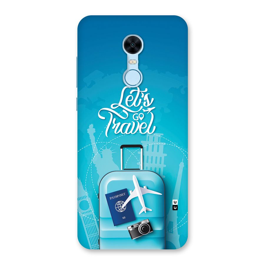 Awesome Travel Bag Back Case for Redmi Note 5