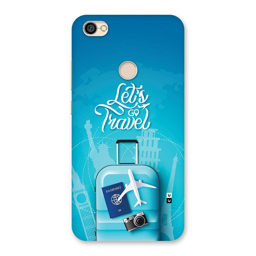 Awesome Travel Bag Back Case for Redmi Y1 2017