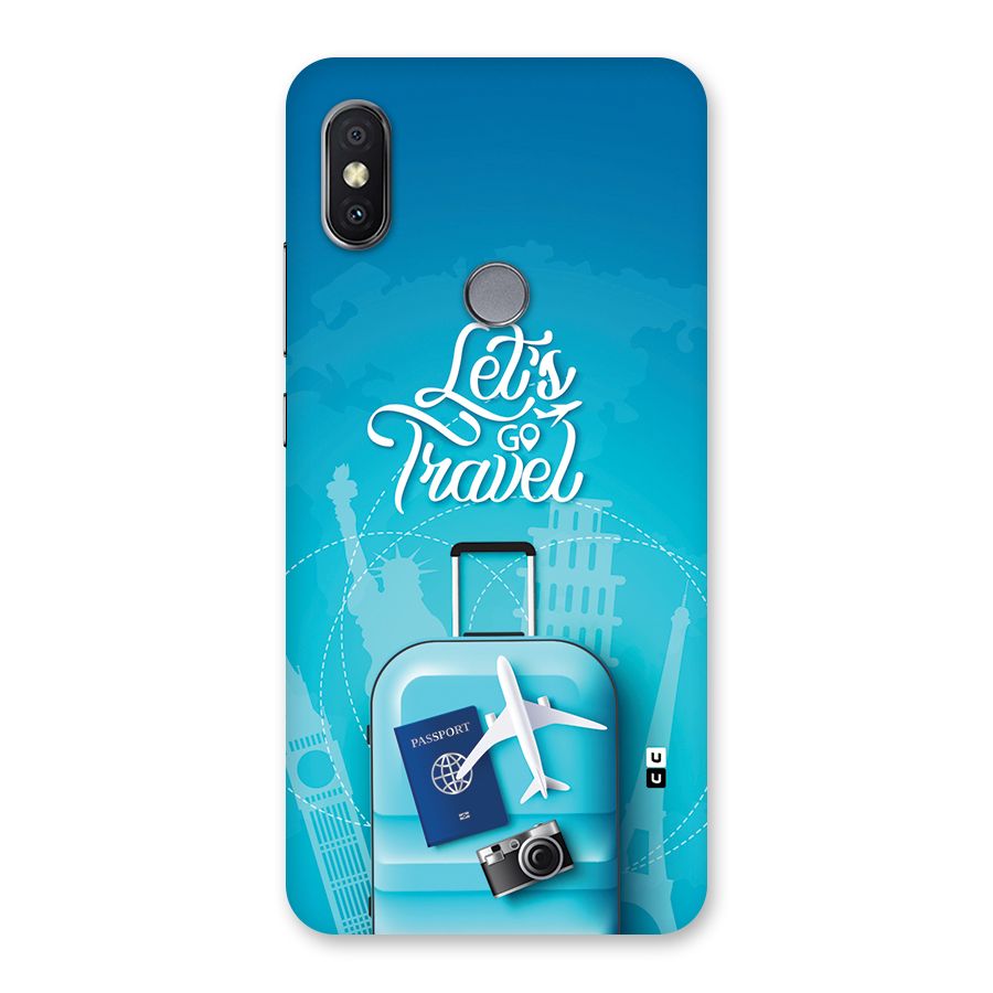 Awesome Travel Bag Back Case for Redmi Y2