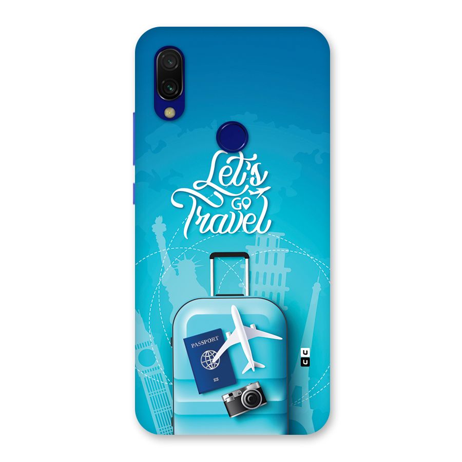 Awesome Travel Bag Back Case for Redmi Y3