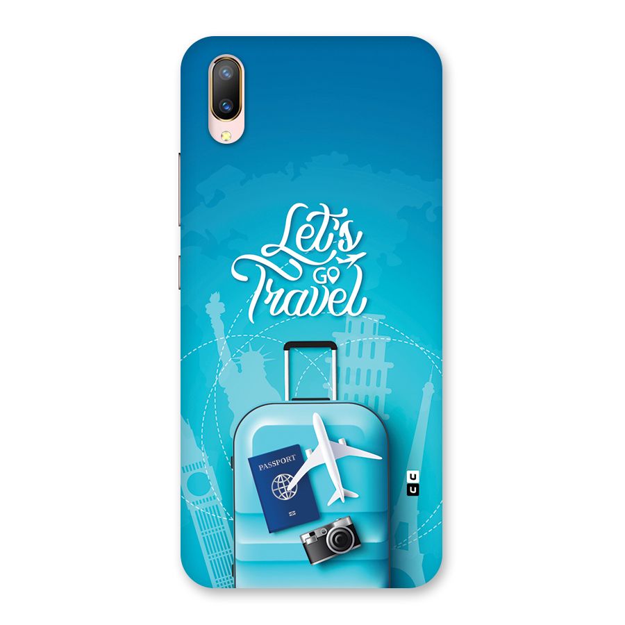 Awesome Travel Bag Back Case for Vivo V11 Pro