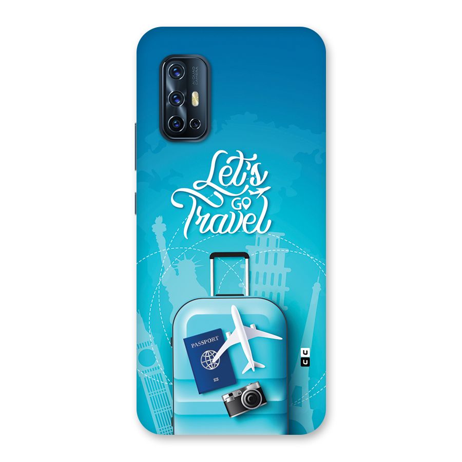 Awesome Travel Bag Back Case for Vivo V17