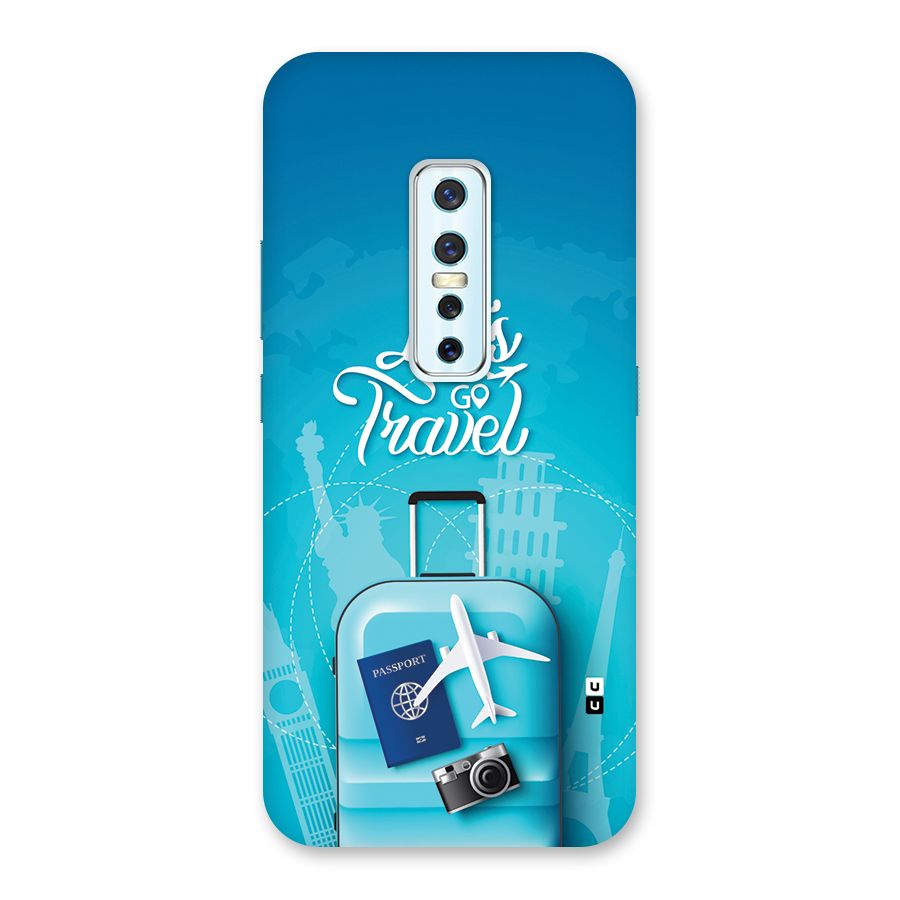 Awesome Travel Bag Back Case for Vivo V17 Pro