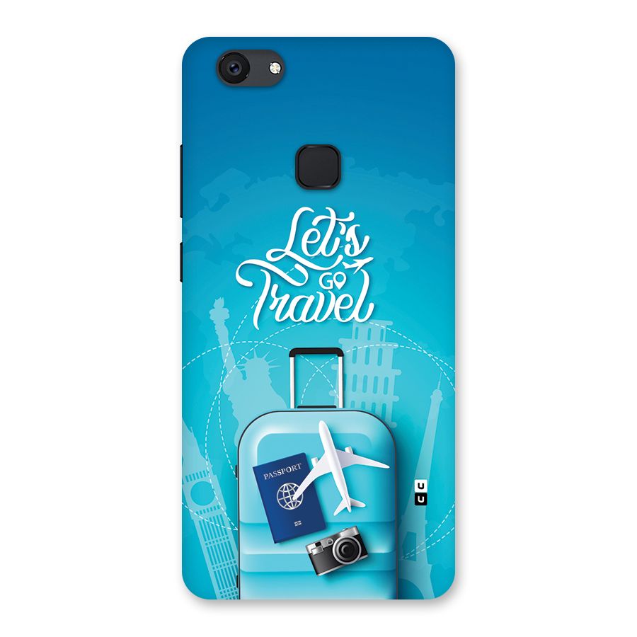 Awesome Travel Bag Back Case for Vivo V7 Plus