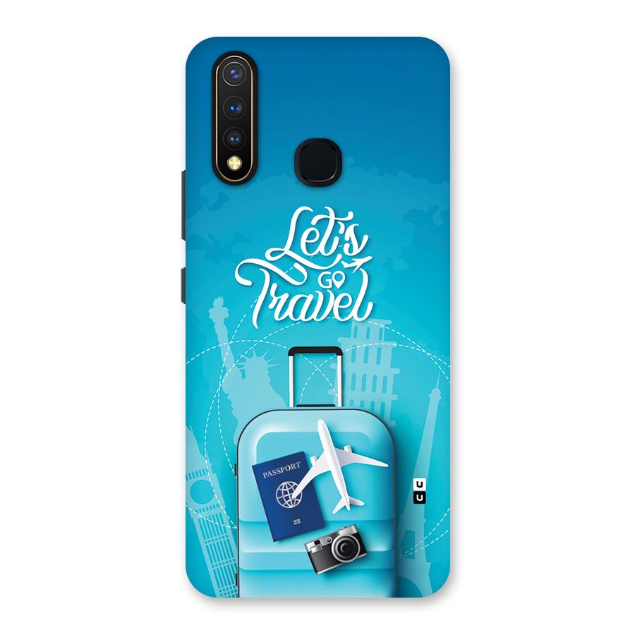 Awesome Travel Bag Back Case for Vivo Y19