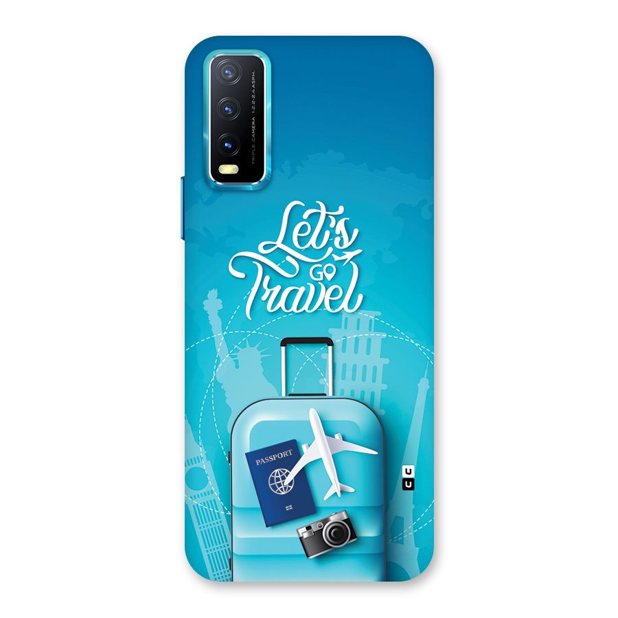 Awesome Travel Bag Back Case for Vivo Y20