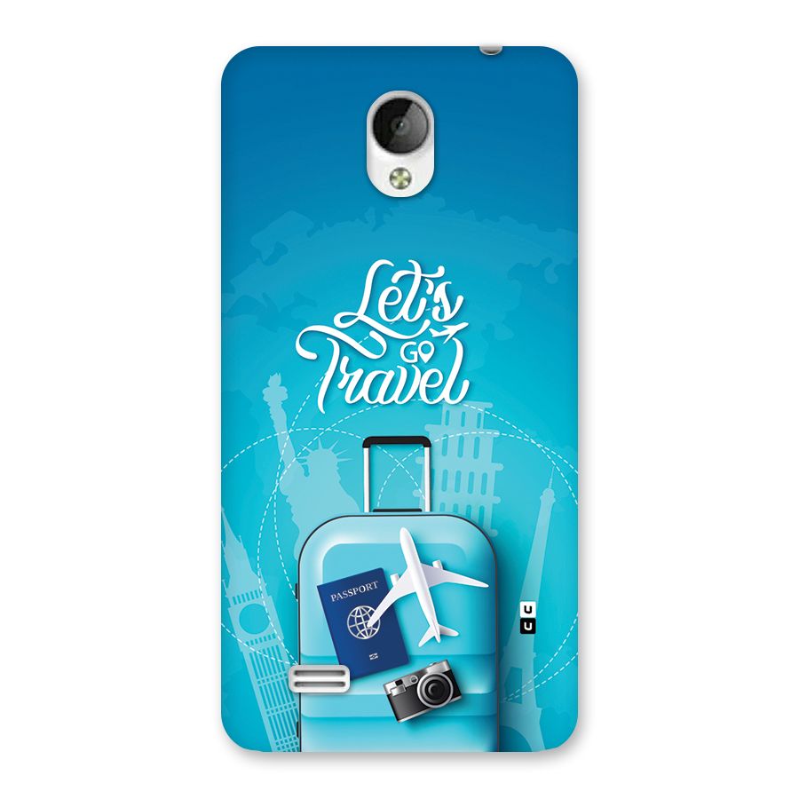 Awesome Travel Bag Back Case for Vivo Y21