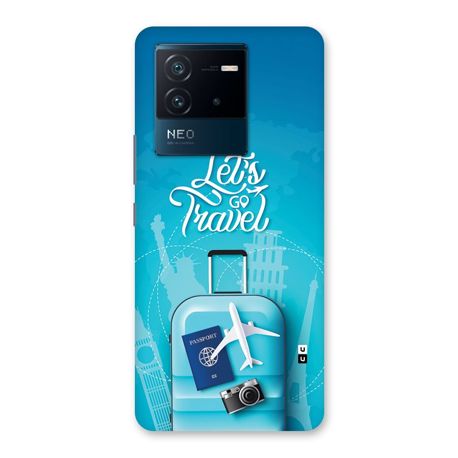 Awesome Travel Bag Back Case for Vivo iQOO Neo 6 5G