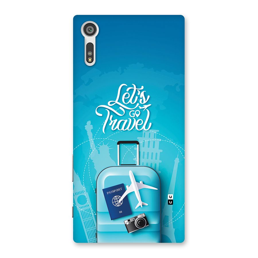 Awesome Travel Bag Back Case for Xperia XZ
