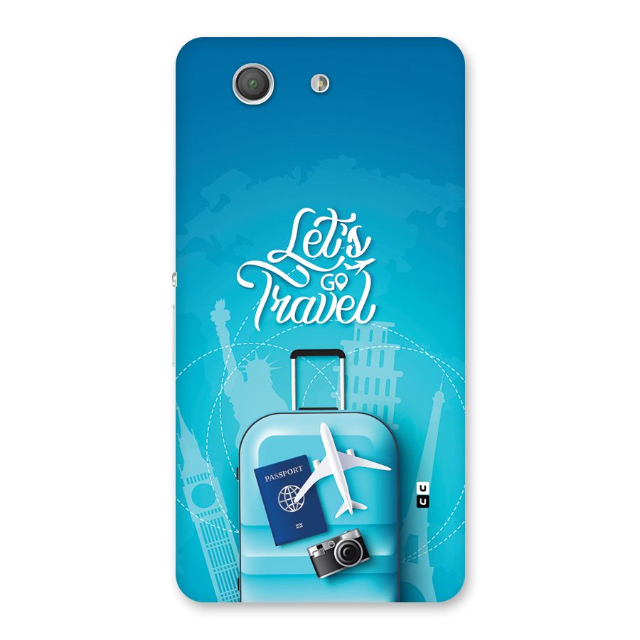 Awesome Travel Bag Back Case for Xperia Z3 Compact