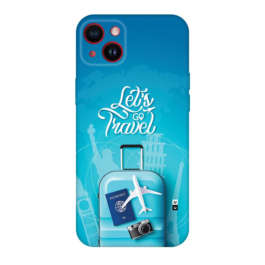 Awesome Travel Bag Back Case for iPhone 14 Plus