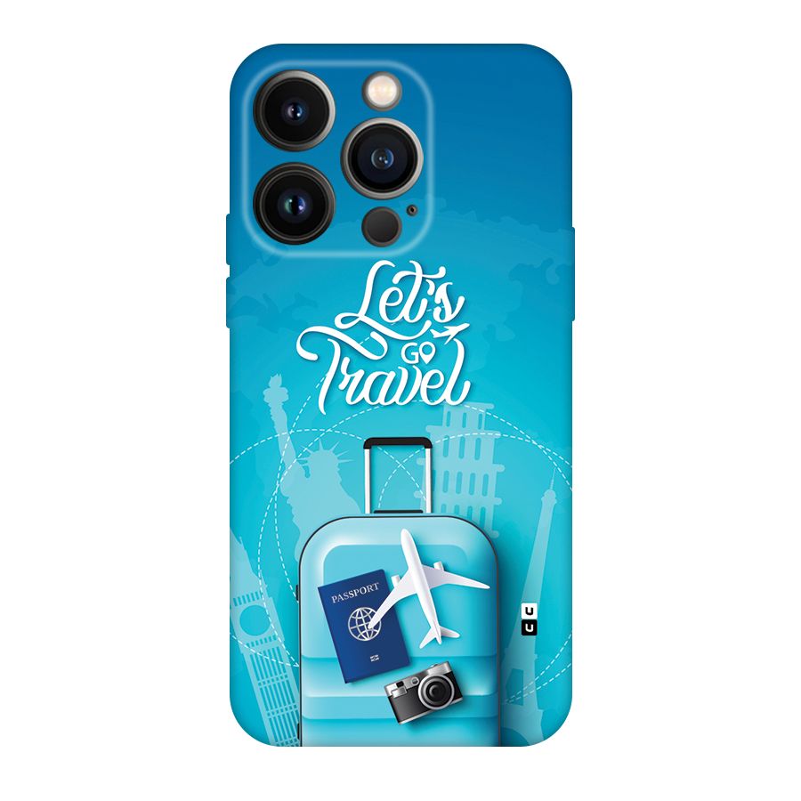 Awesome Travel Bag Back Case for iPhone 14 Pro