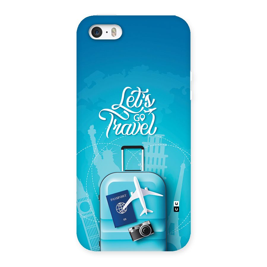 Awesome Travel Bag Back Case for iPhone SE 2016