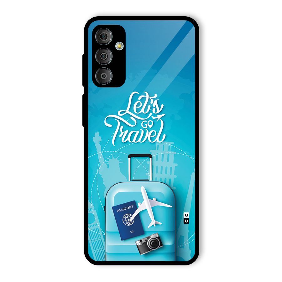 Awesome Travel Bag Glass Back Case for Galaxy F23