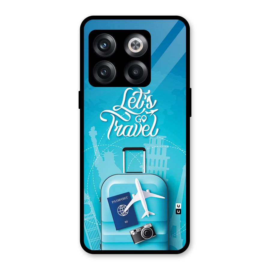 Awesome Travel Bag Glass Back Case for OnePlus 10T