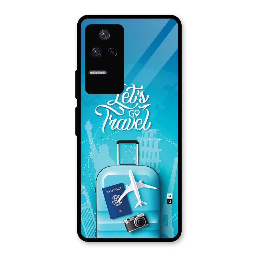 Awesome Travel Bag Glass Back Case for Poco F4 5G