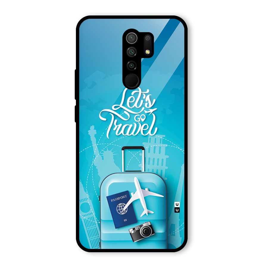 Awesome Travel Bag Glass Back Case for Poco M2