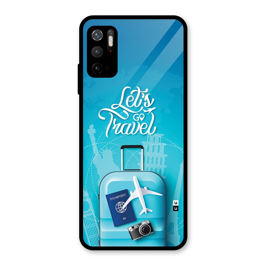 Awesome Travel Bag Glass Back Case for Poco M3 Pro 5G