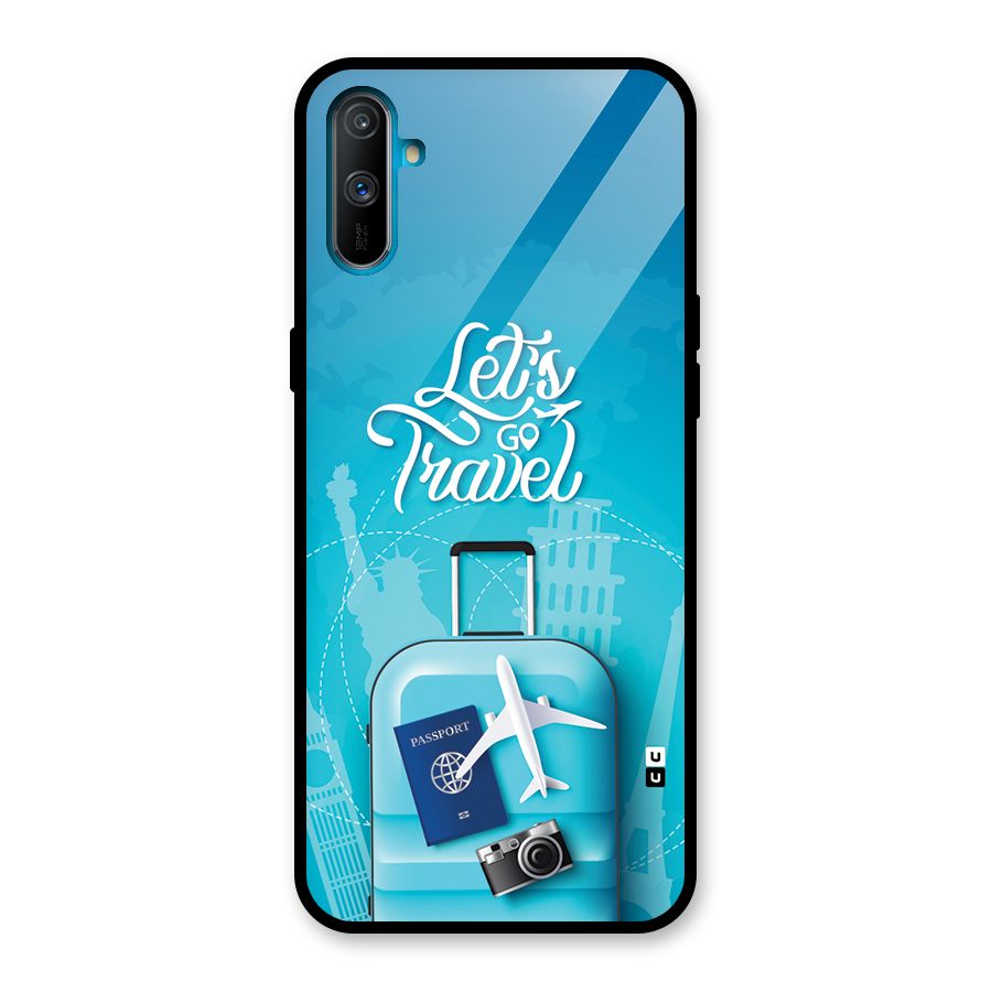 Awesome Travel Bag Glass Back Case for Realme C3