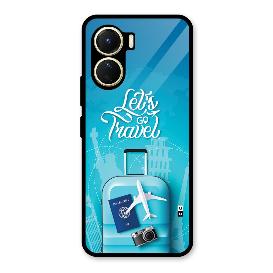Awesome Travel Bag Glass Back Case for Vivo Y56