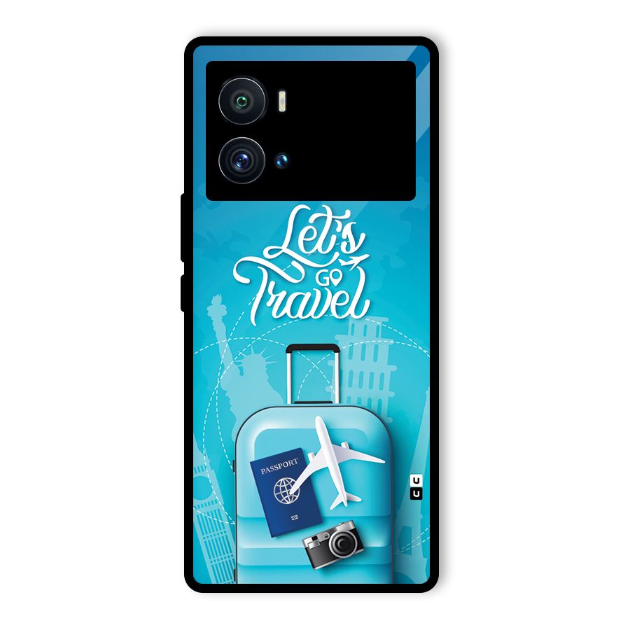 Awesome Travel Bag Glass Back Case for Vivo iQOO 9 Pro